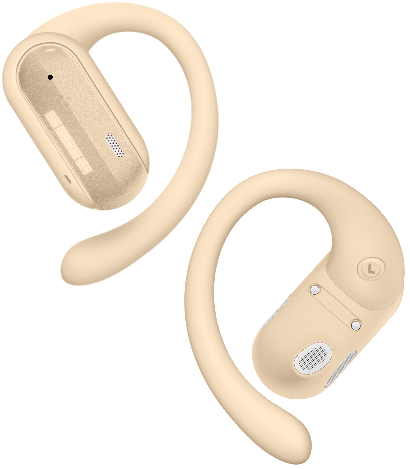 AI Translation Earbuds Real Time 164 Languages Translator Ear Buds Audifonos Traductores Inglés Español 4-in-1 Wireless Headphones Bluetooth Earphones for Travel Business Meeting Learning Caramel